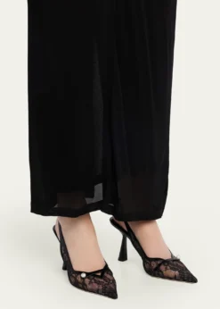 Jimmy ChooAmita 85 Lace Slingback Pumps