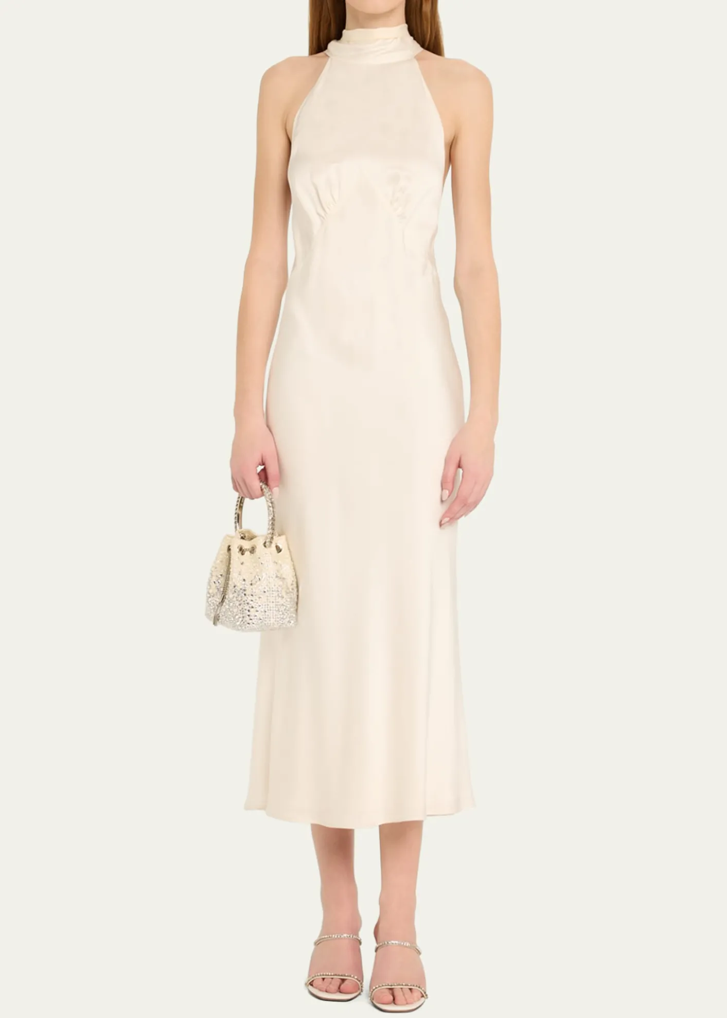 Jimmy ChooBon Bon Embellished Top-Handle Bag