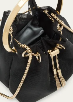 Jimmy ChooBon Bon Mesh Bucket Bag