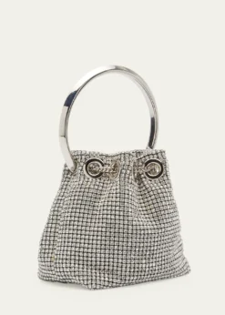 Jimmy ChooBon Bon Micro Crystal Bucket Bag
