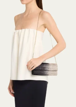 Jimmy ChooDegrade Glitter Acrylic Clutch Bag