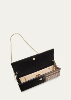 Jimmy ChooDegrade Glitter Acrylic Clutch Bag