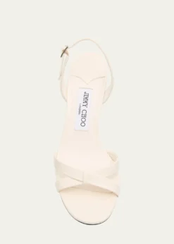 Jimmy ChooElsy 70 Leather Sandals