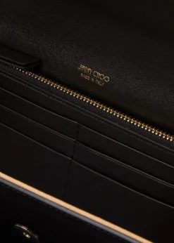 Jimmy ChooEmmie Flap Patent Leather Clutch Bag