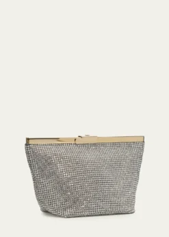 Jimmy ChooGanache Crystal Mesh Clutch Bag