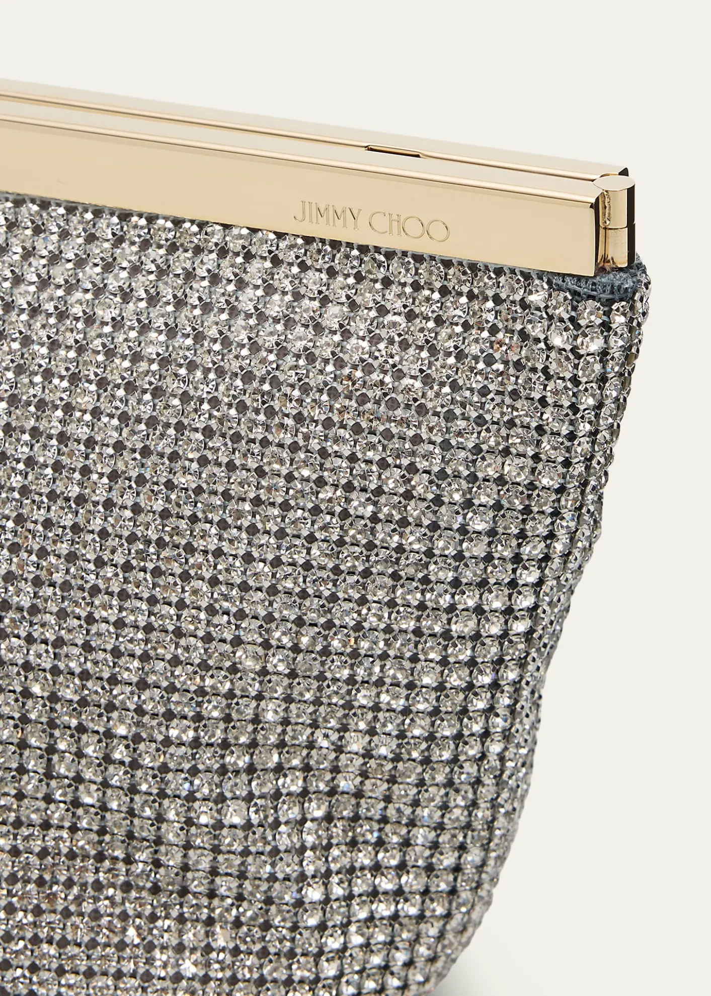 Jimmy ChooGanache Crystal Mesh Clutch Bag