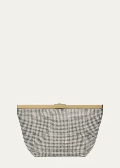 Jimmy ChooGanache Crystal Mesh Clutch Bag