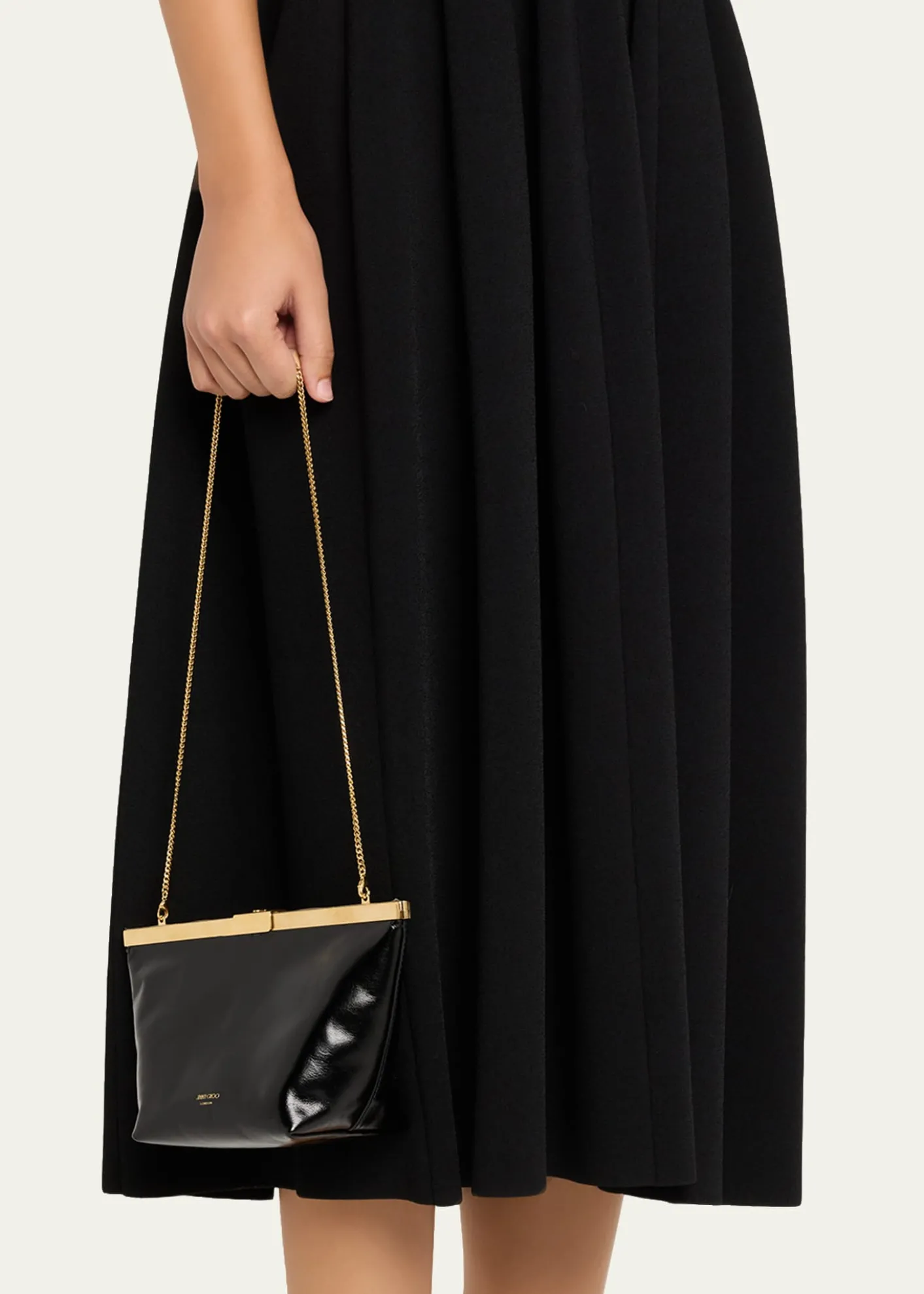 Jimmy ChooGanache Leather Shoulder Bag
