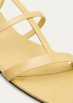 Jimmy ChooGwyn Leather Flat Sandals