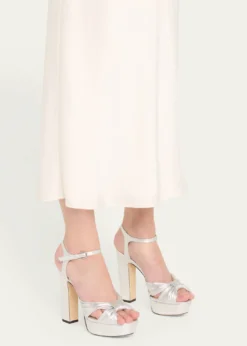 Jimmy ChooHeloise Leather Platform Sandals