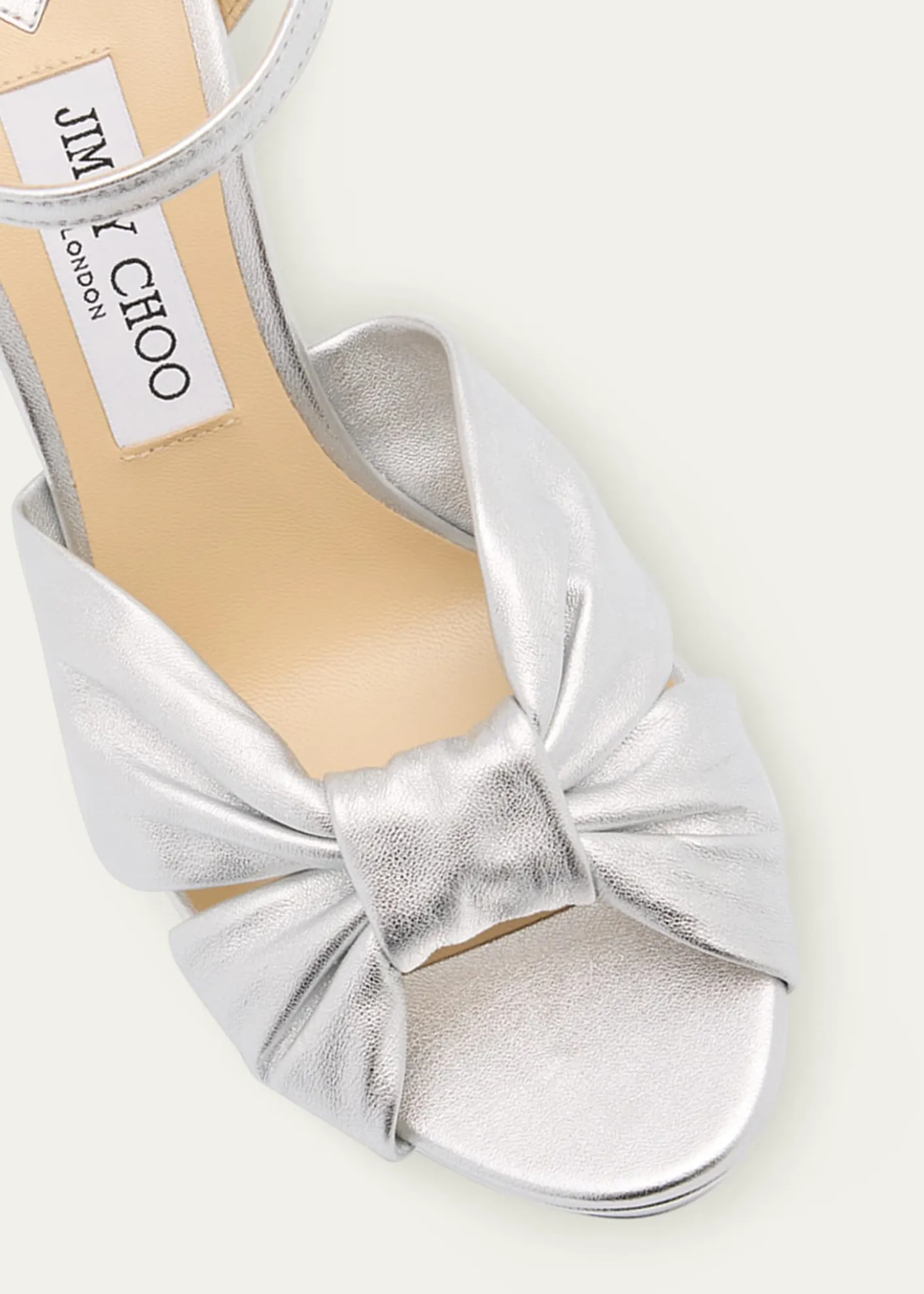 Jimmy ChooHeloise Leather Platform Sandals