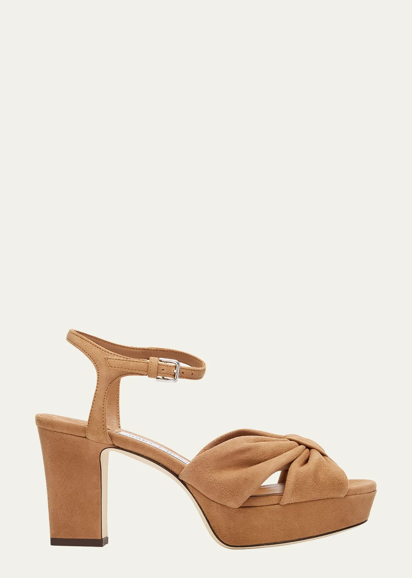 Jimmy ChooHeloise 80mm Suede Platform Sandals
