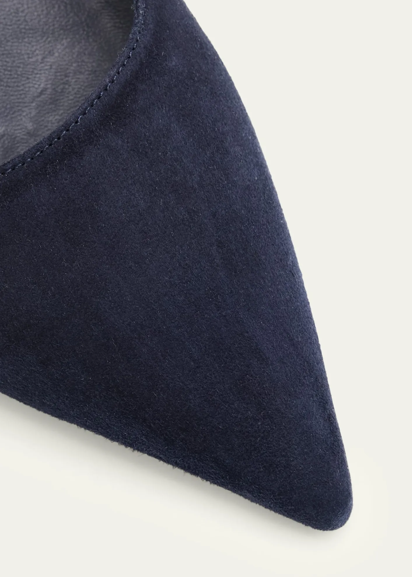 Jimmy ChooLove Suede Pointed-Toe Flats