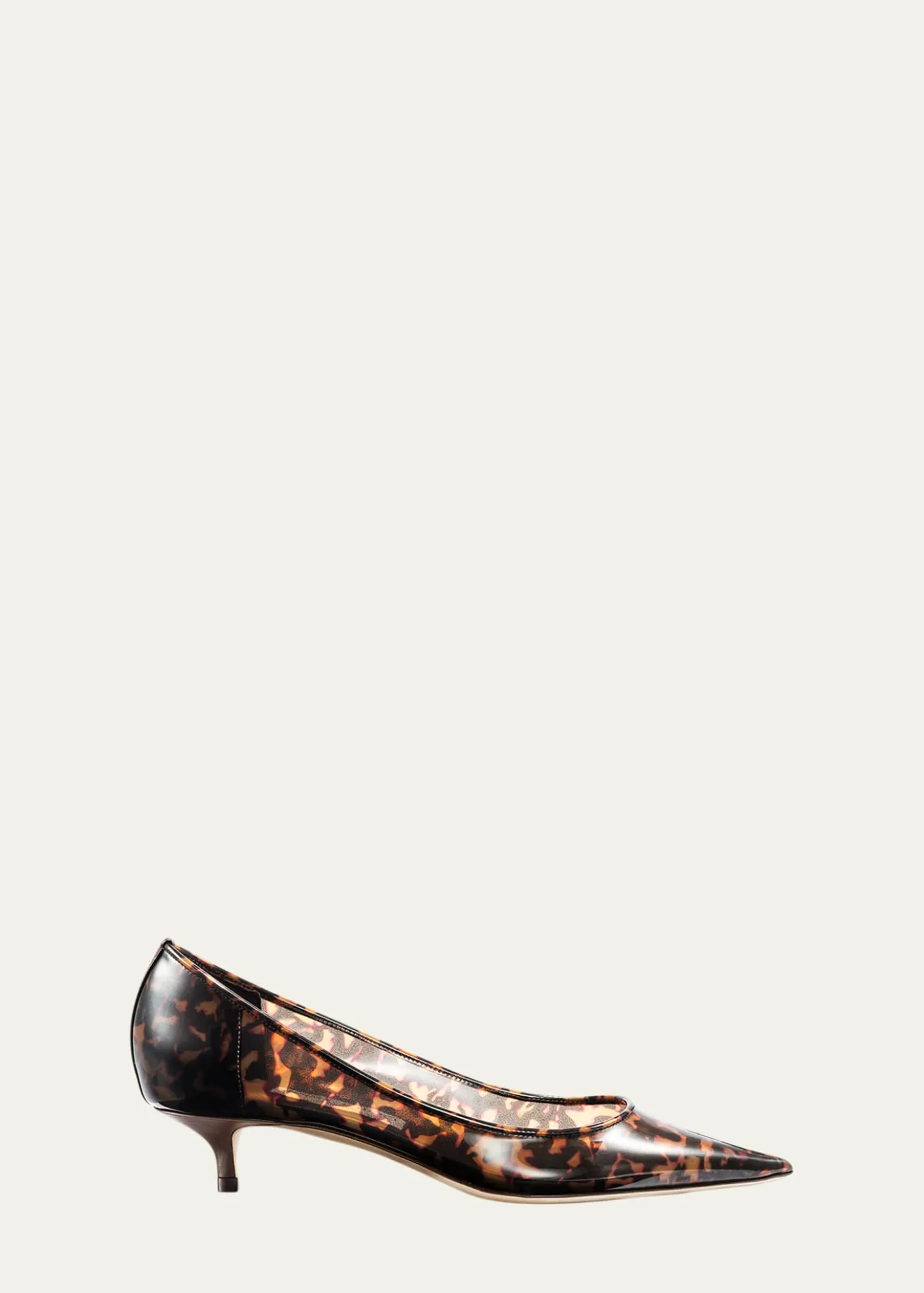 Jimmy Choo35mm Amelia Tortoiseshell-Printed Leather Pumps