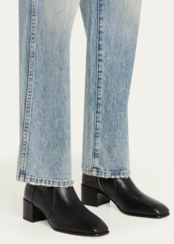 Jimmy Choo45mm Eliot Vintage Leather Ankle Boots