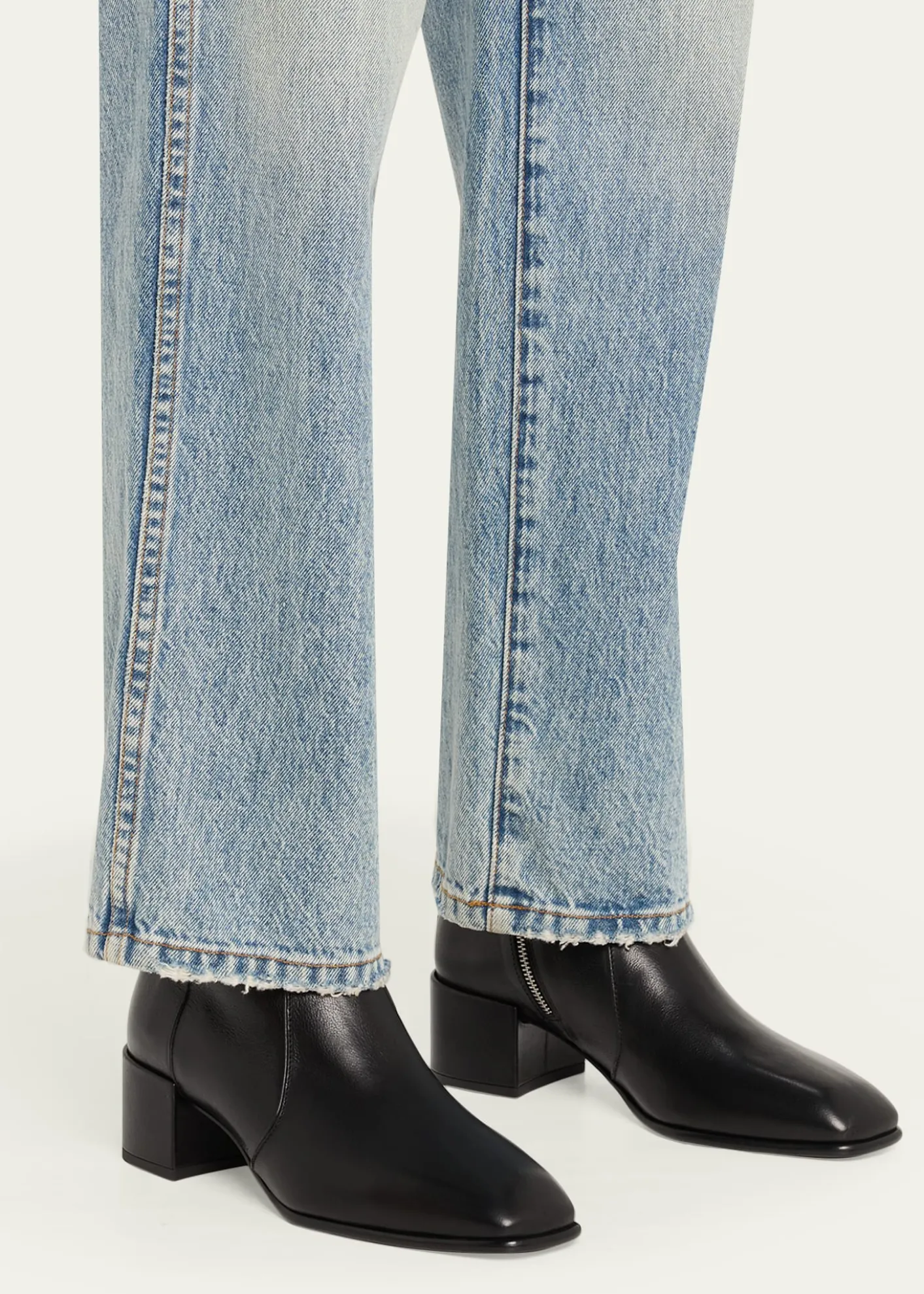 Jimmy Choo45mm Eliot Vintage Leather Ankle Boots