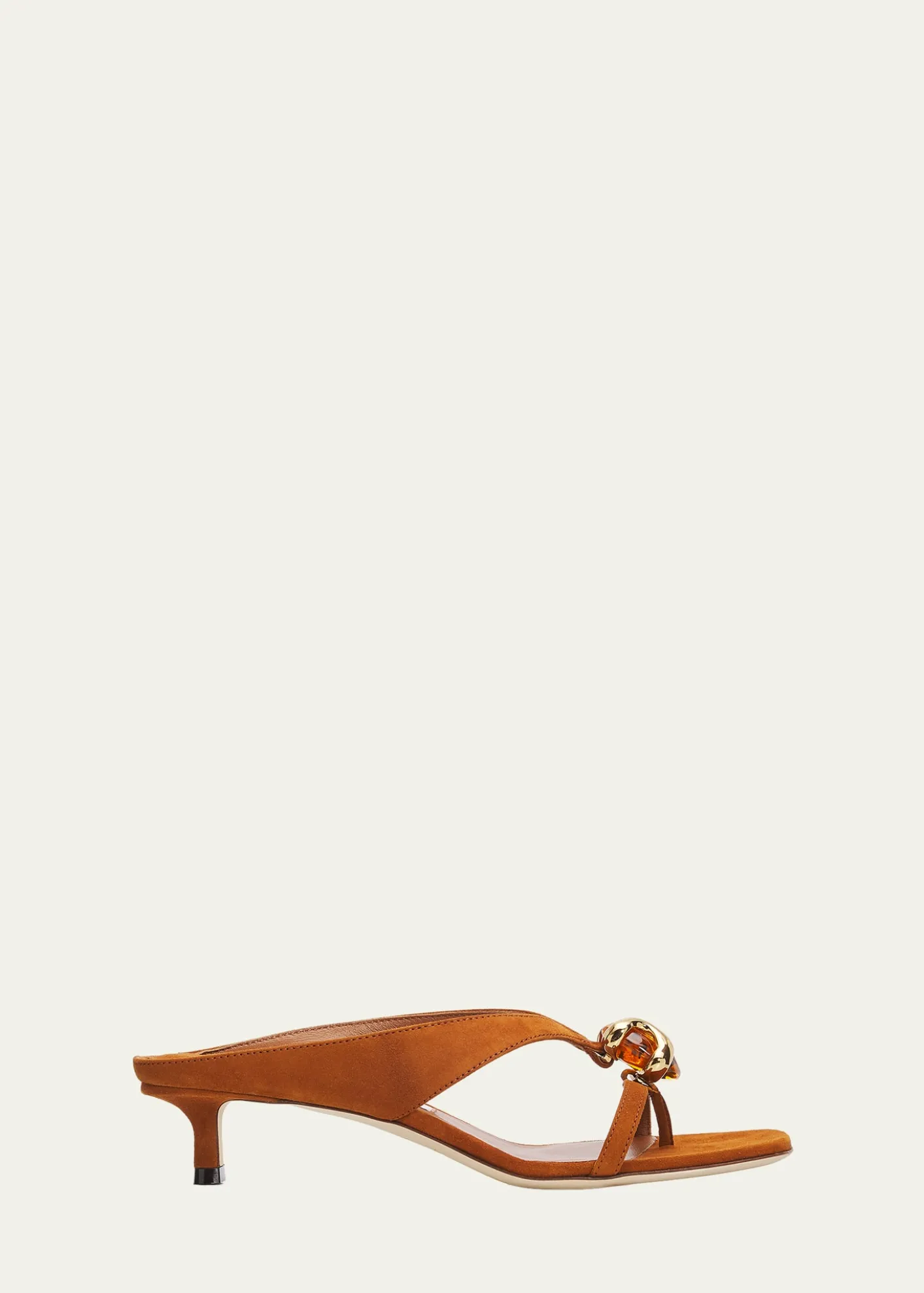 Jimmy Choo35mm Emeri Stone Suede Sandals