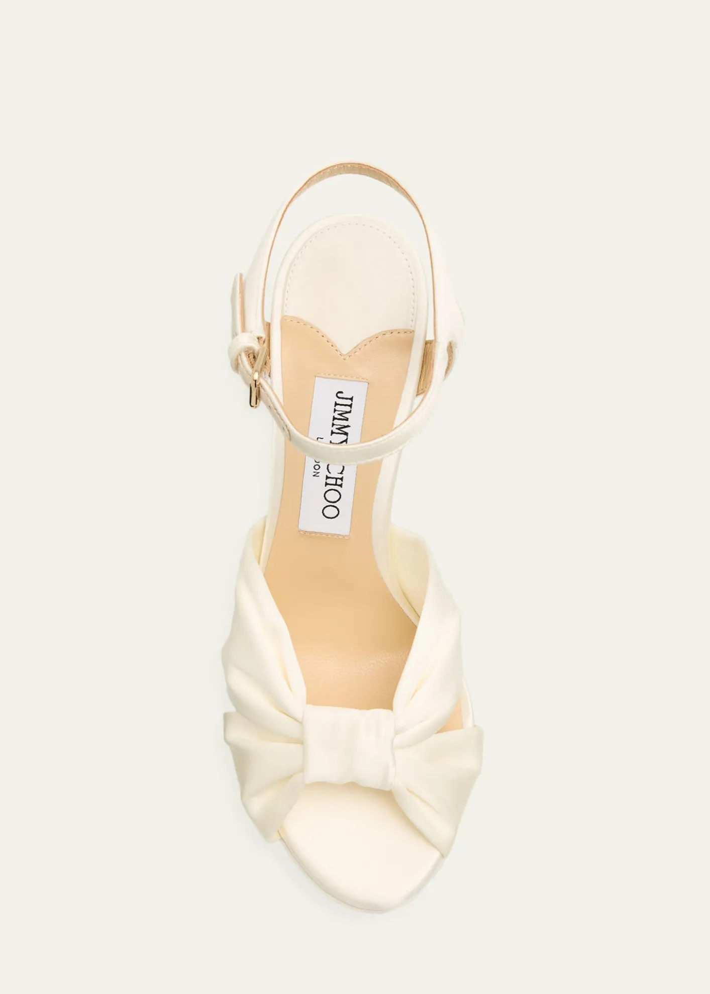 Jimmy Choo120mm Heloise Satin Platform Sandals