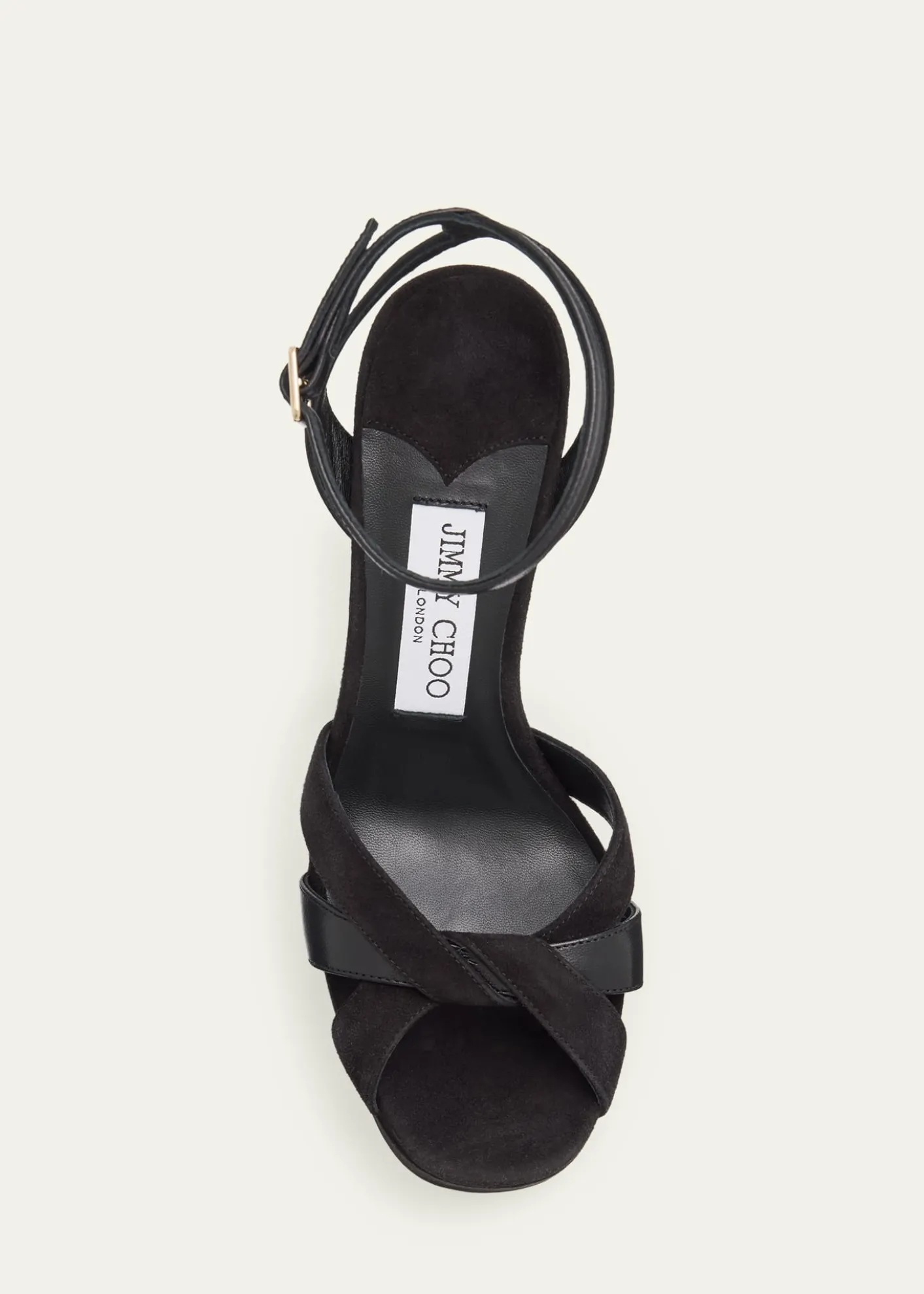 Jimmy Choo120mm Kove Mixed Leather Platform Sandals