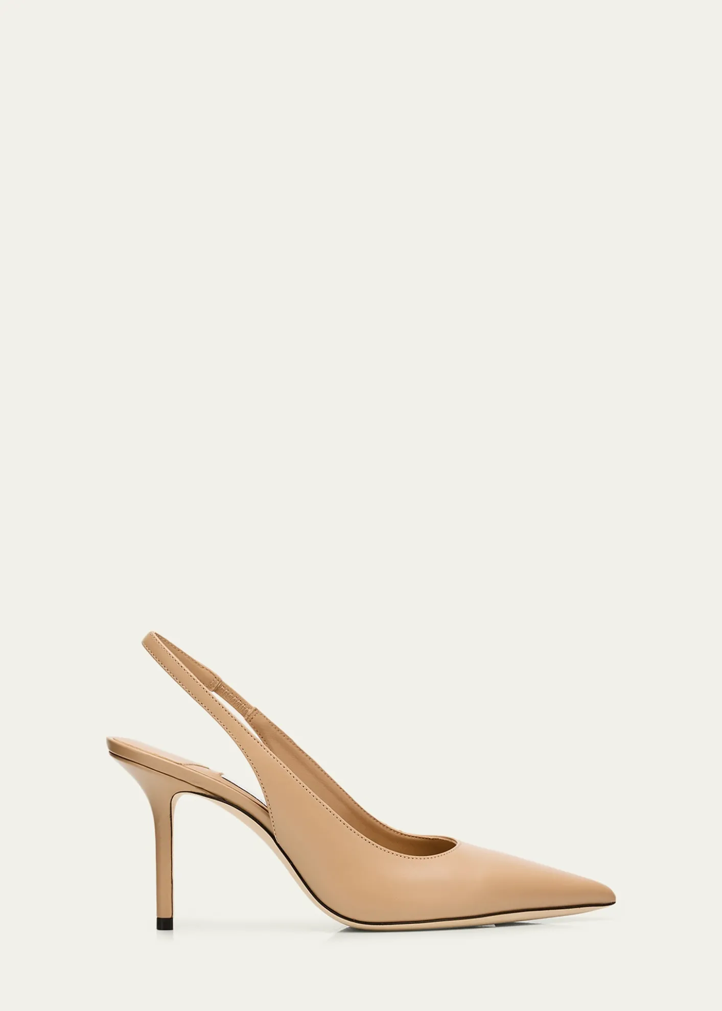 Jimmy Choo85mm Love Leather Slingback Pumps