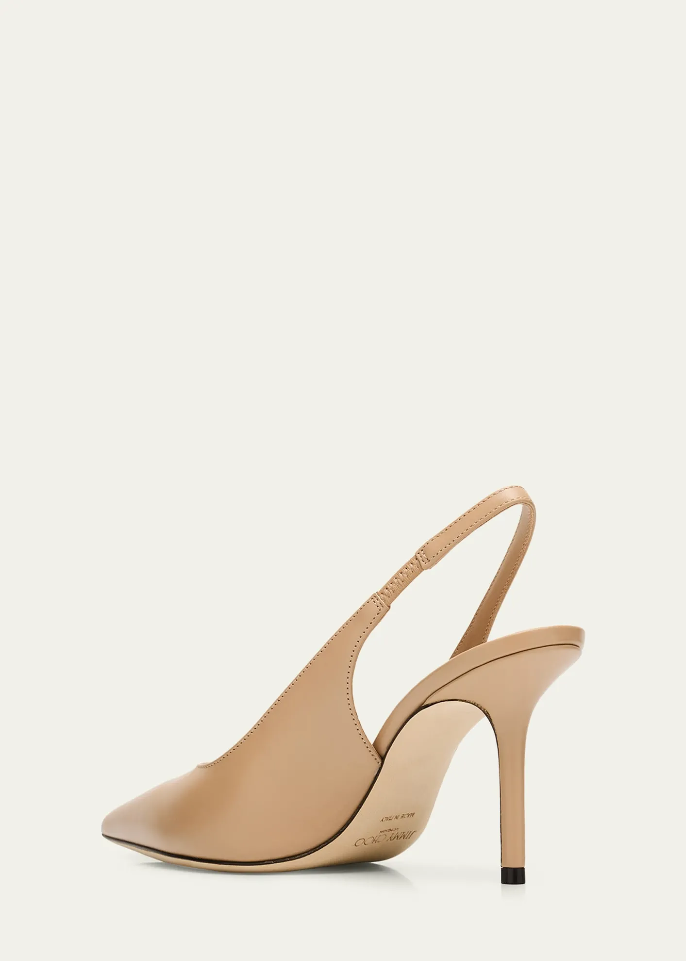 Jimmy Choo85mm Love Leather Slingback Pumps