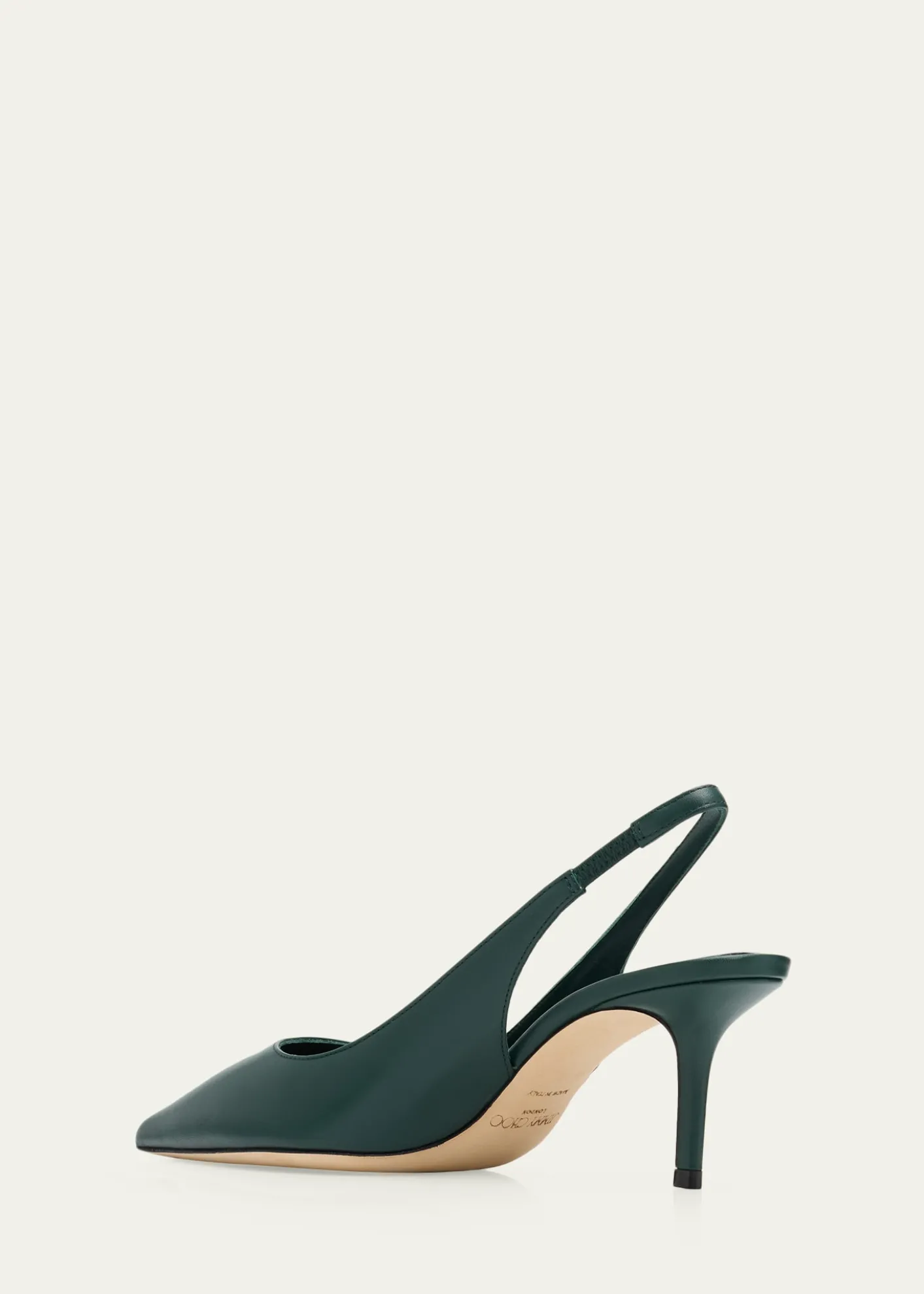 Jimmy Choo65mm Love Leather Slingback Pumps