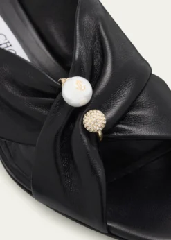 Jimmy Choo45mm Rafi Leather Mules