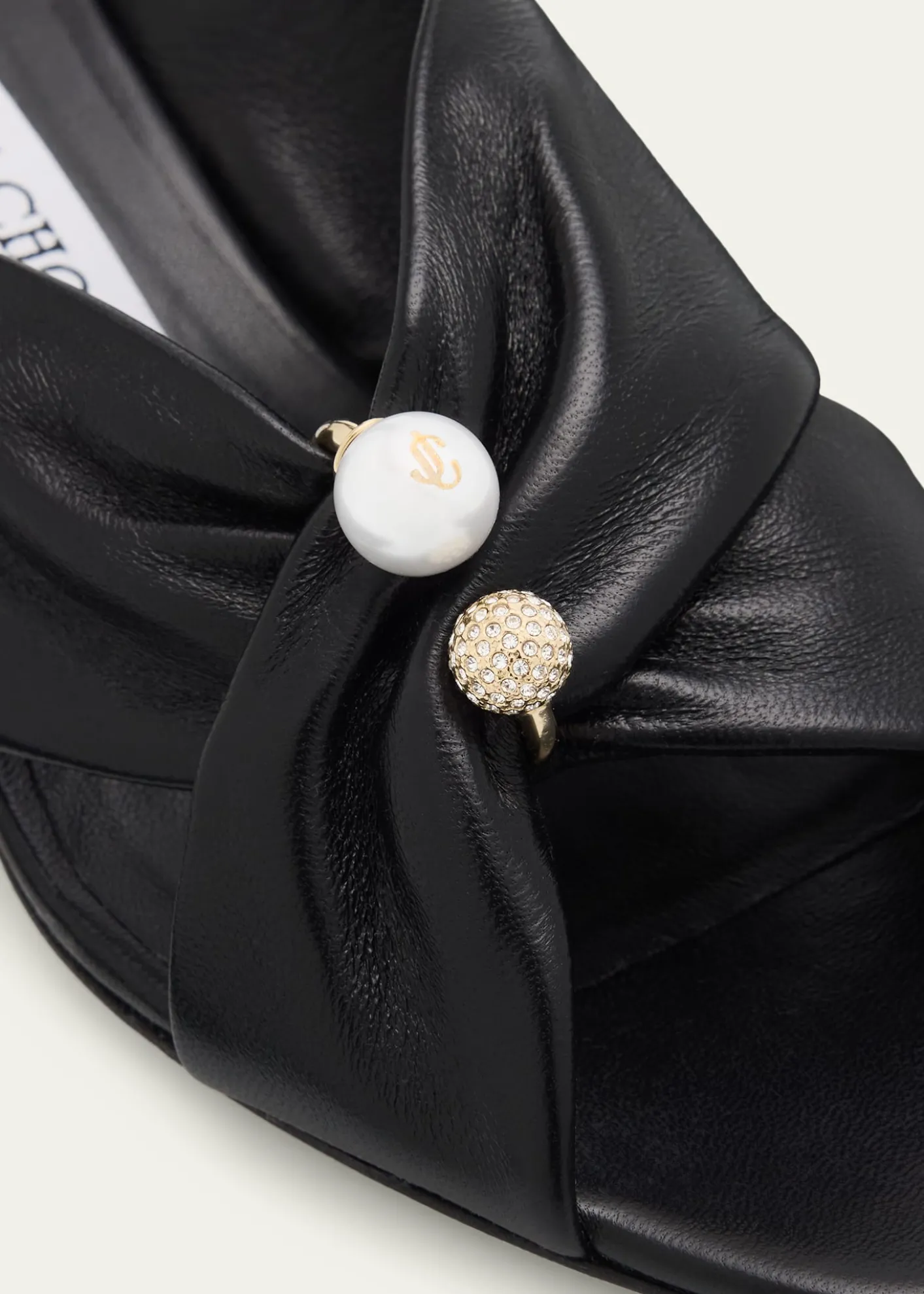 Jimmy Choo45mm Rafi Leather Mules