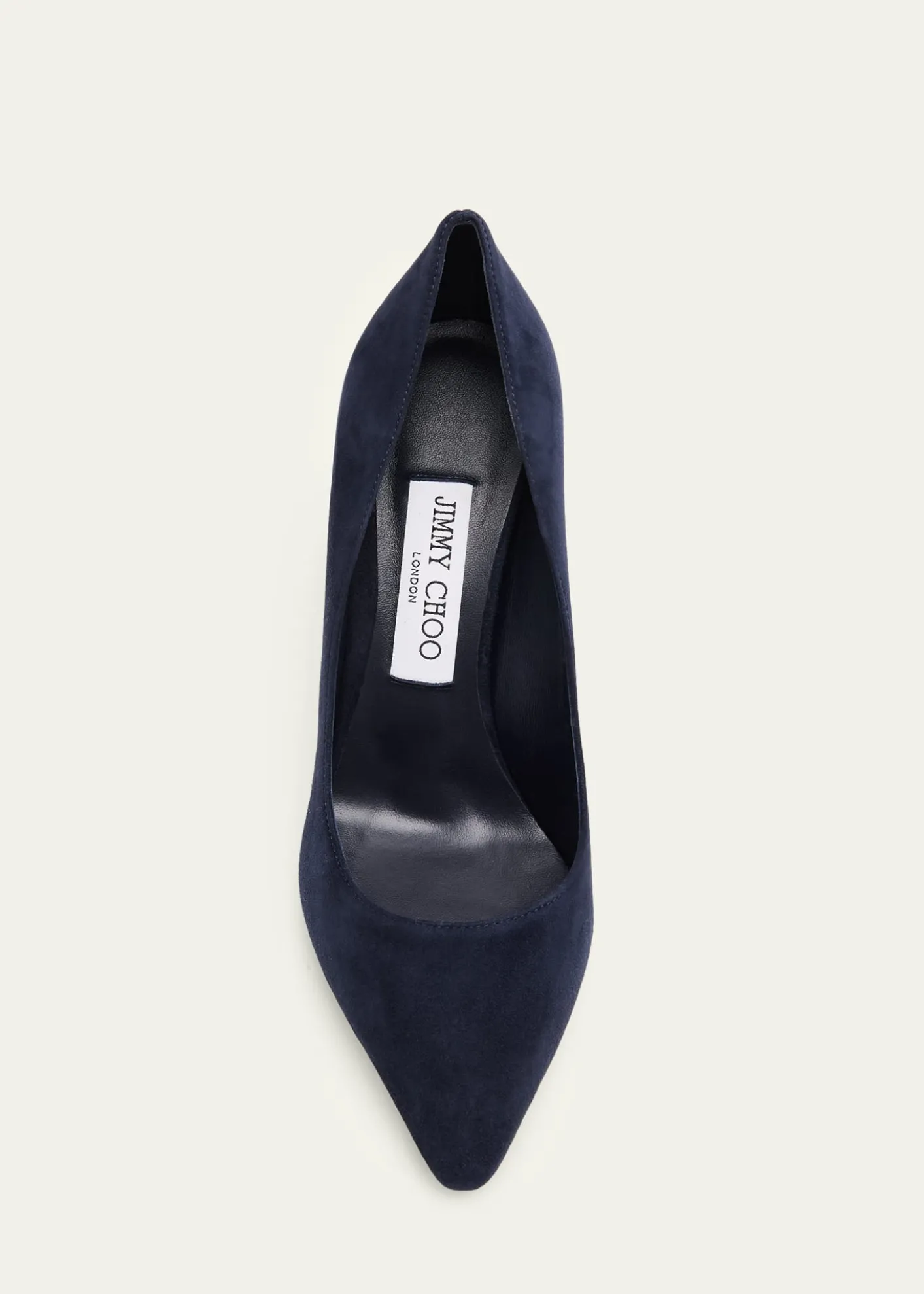 Jimmy Choo85mm Romy Suede Pointed-Toe Pumps