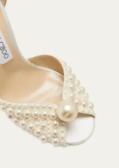 Jimmy ChooSacora Faux Pearl Sandals
