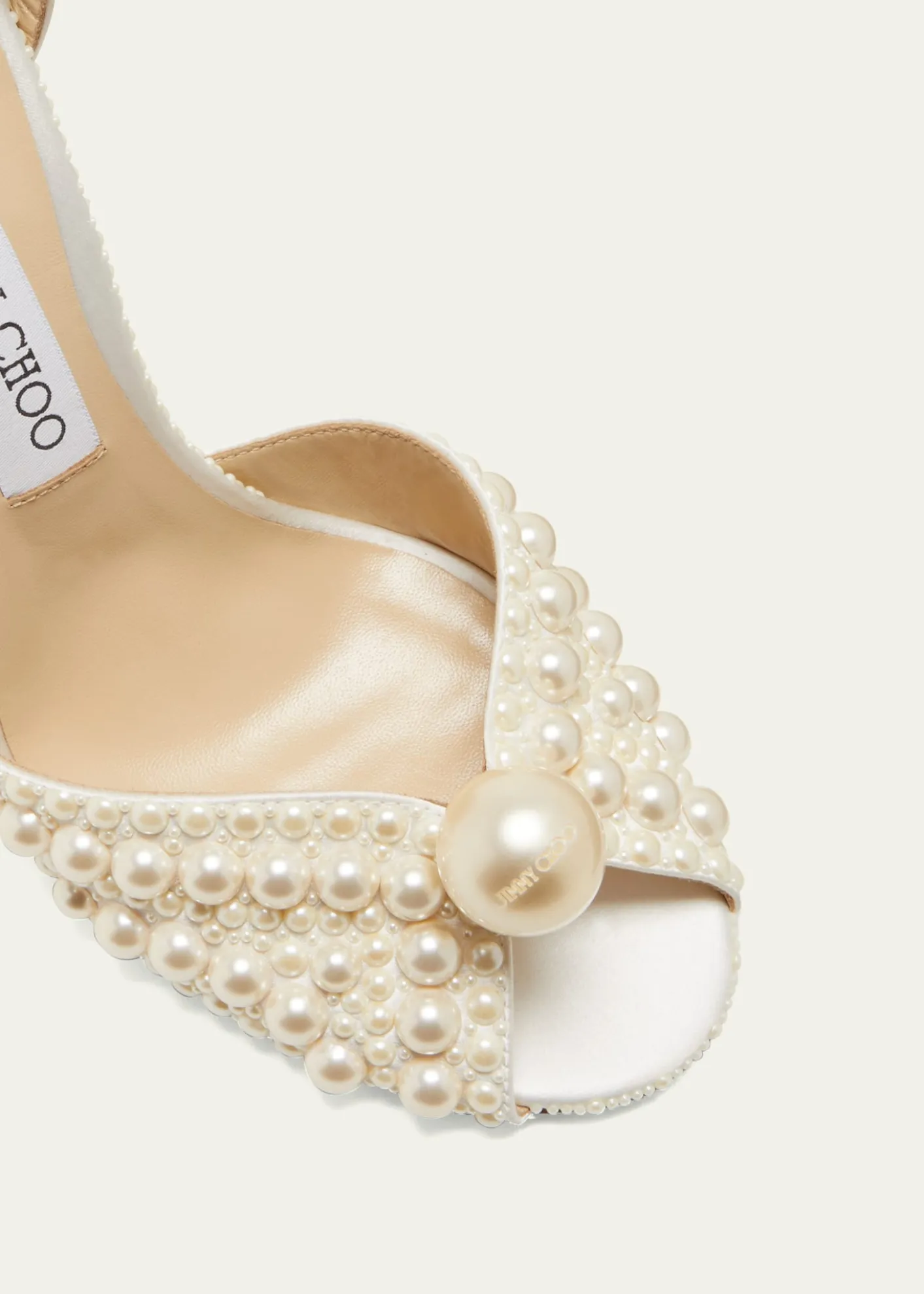 Jimmy ChooSacora Faux Pearl Sandals