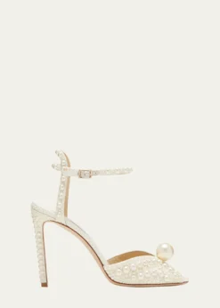 Jimmy ChooSacora Faux Pearl Sandals