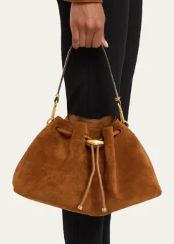 Jimmy ChooThe Cinch Suede Shoulder Bag