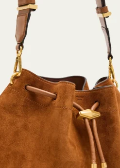 Jimmy ChooThe Cinch Suede Shoulder Bag