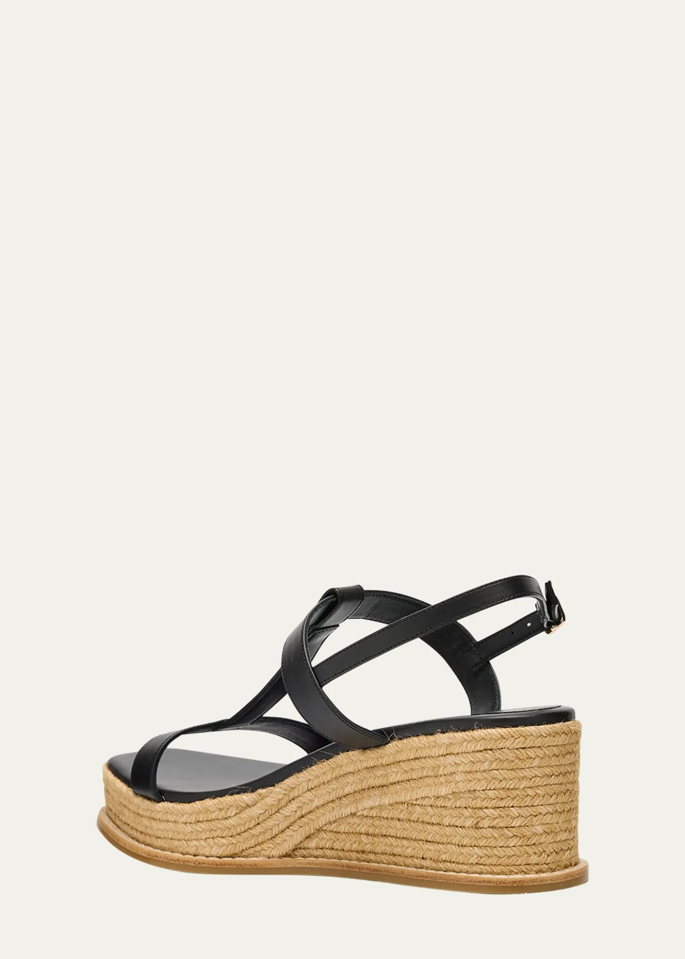 Jimmy ChooTheia 60 Vacchetta Wedge Sandals