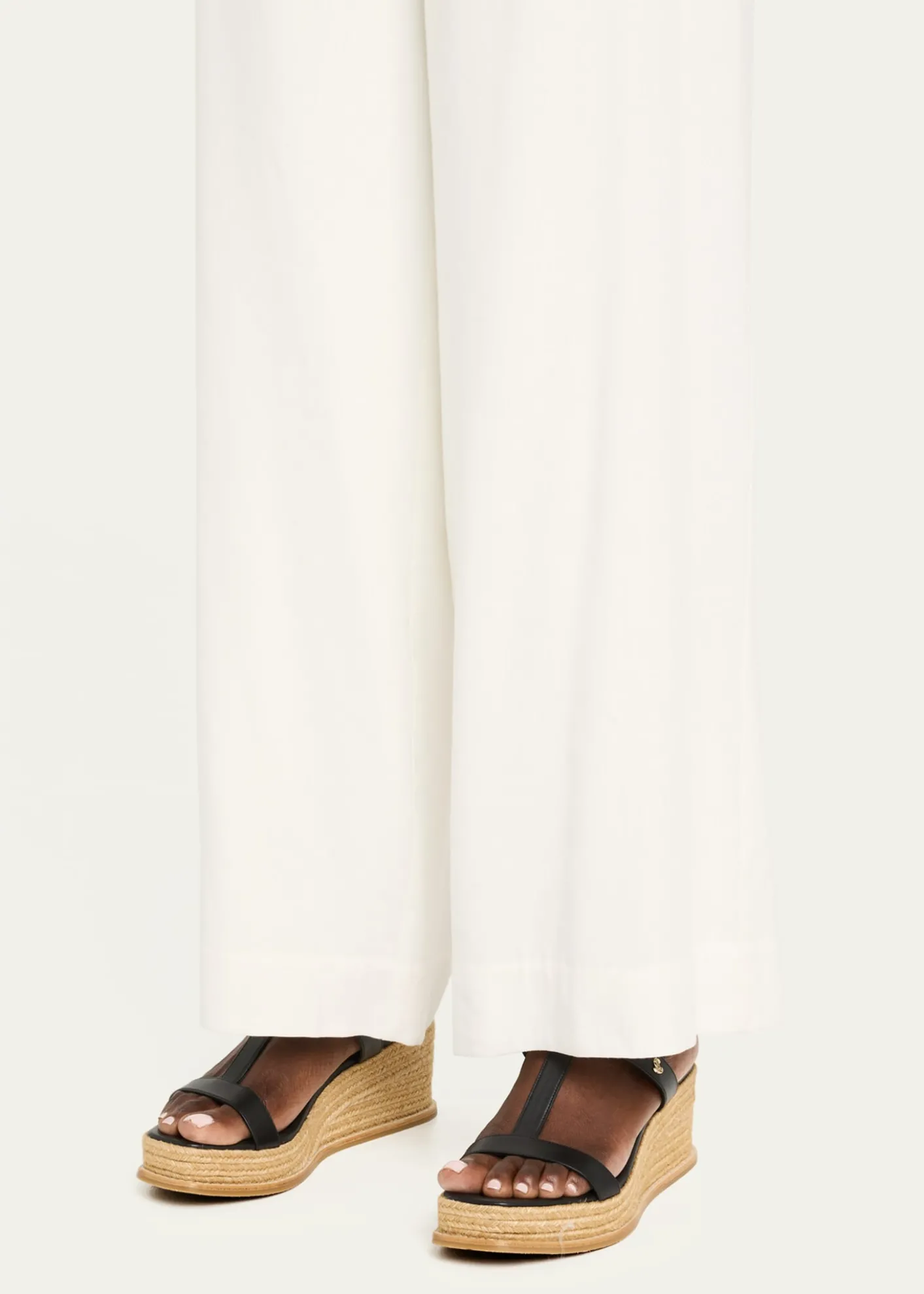 Jimmy ChooTheia 60 Vacchetta Wedge Sandals