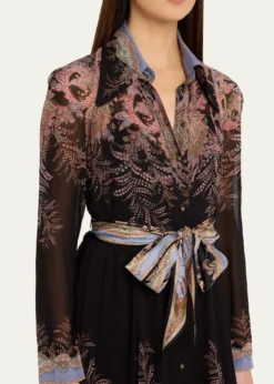 Johanna OrtizReinvention Embroidered Mesh Maxi Dress
