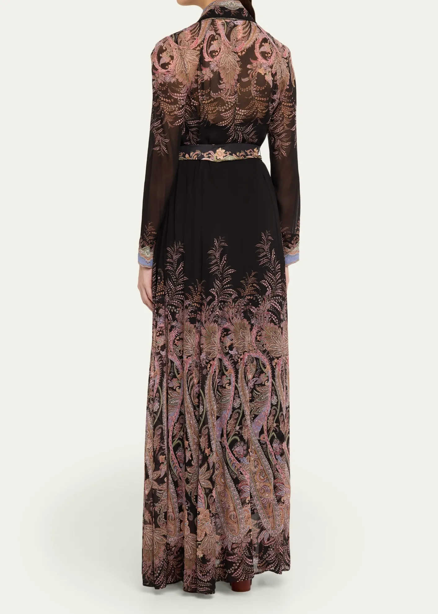 Johanna OrtizReinvention Embroidered Mesh Maxi Dress