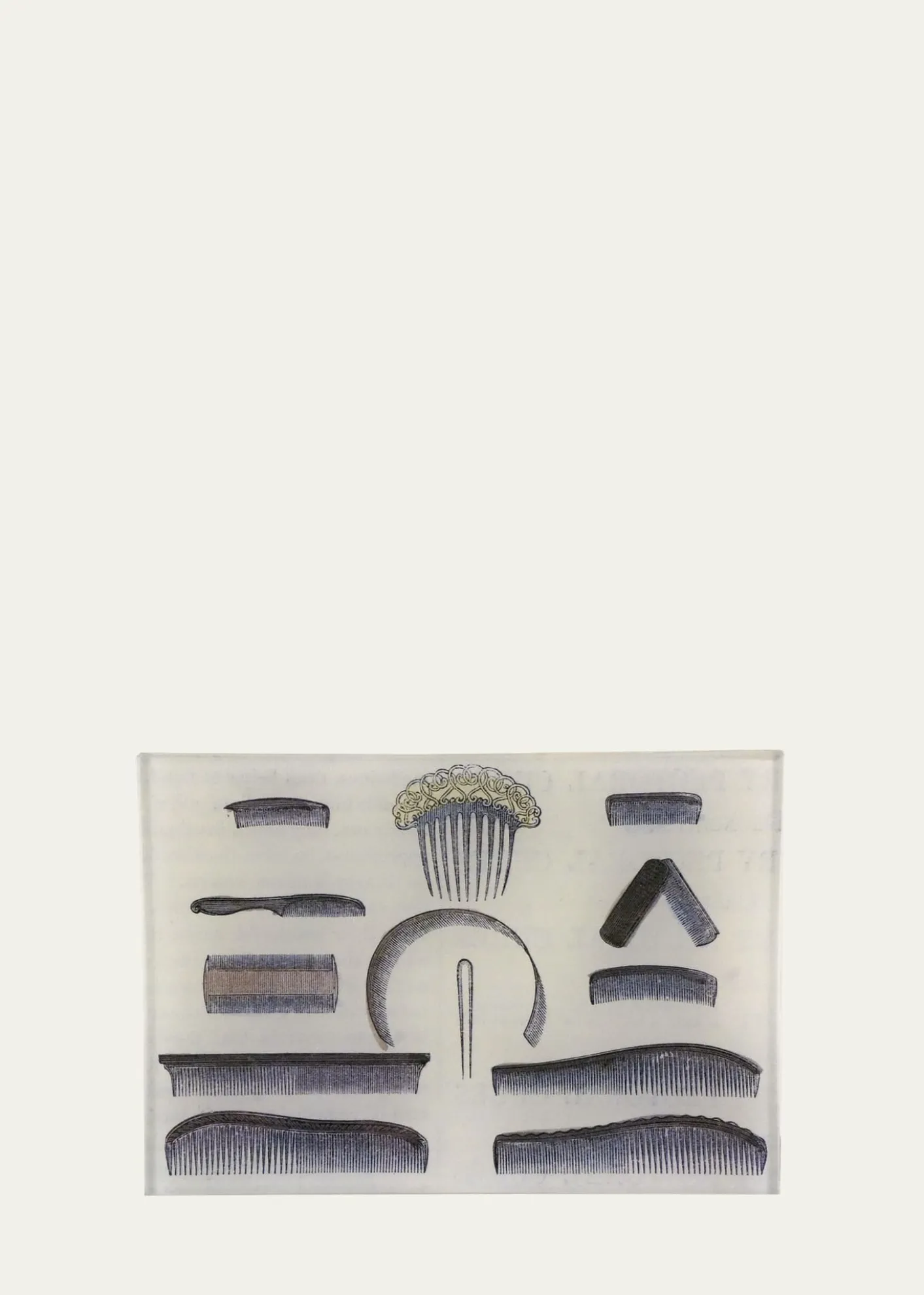 John DerianCombs Mini Tray, 4.5" x 6.5"