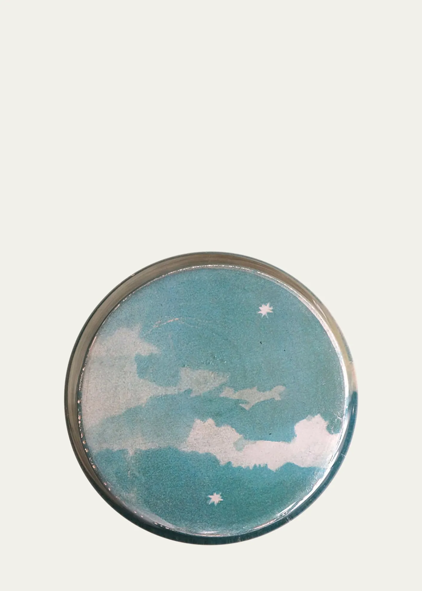 John DerianCrescent Moon Decoupage Desk Cup