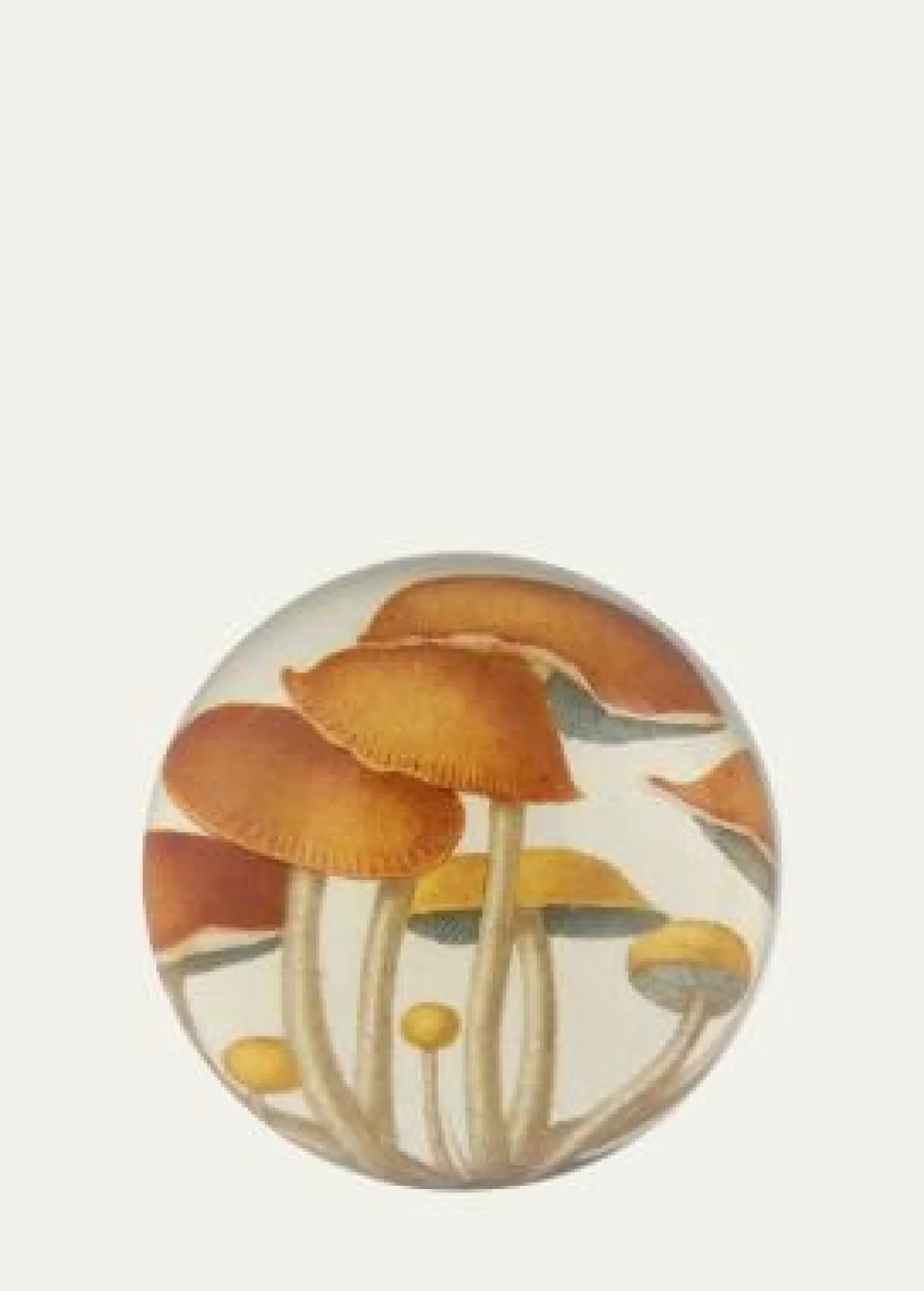 John DerianMushroom Cluster Dome Paperweight