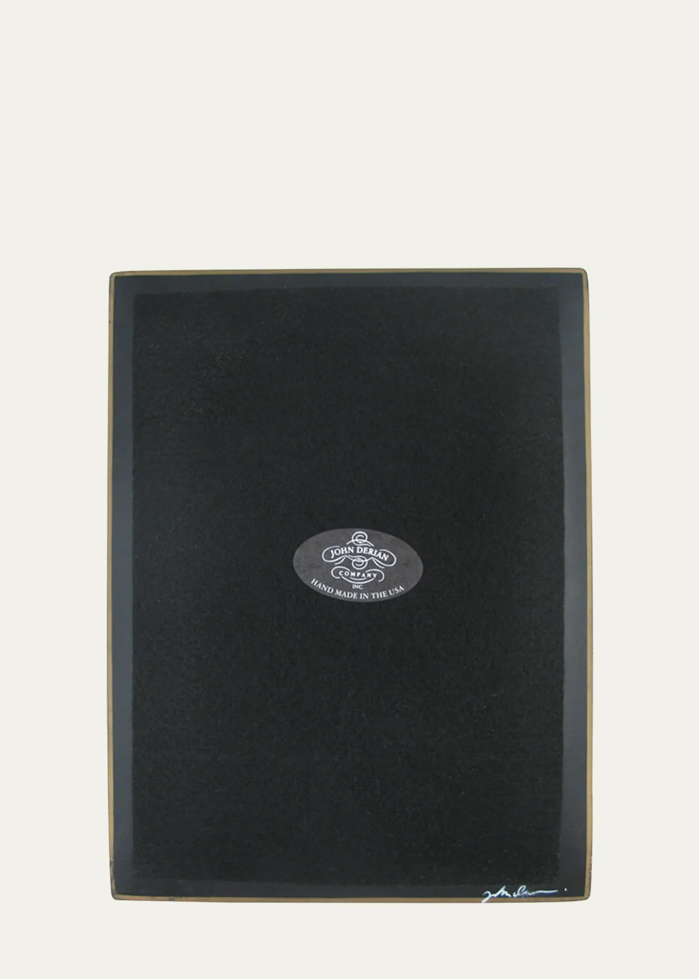 John DerianMushroom With Lace Rectangular Tray