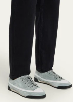 John LobbMen's Court Suede Runner Sneakers