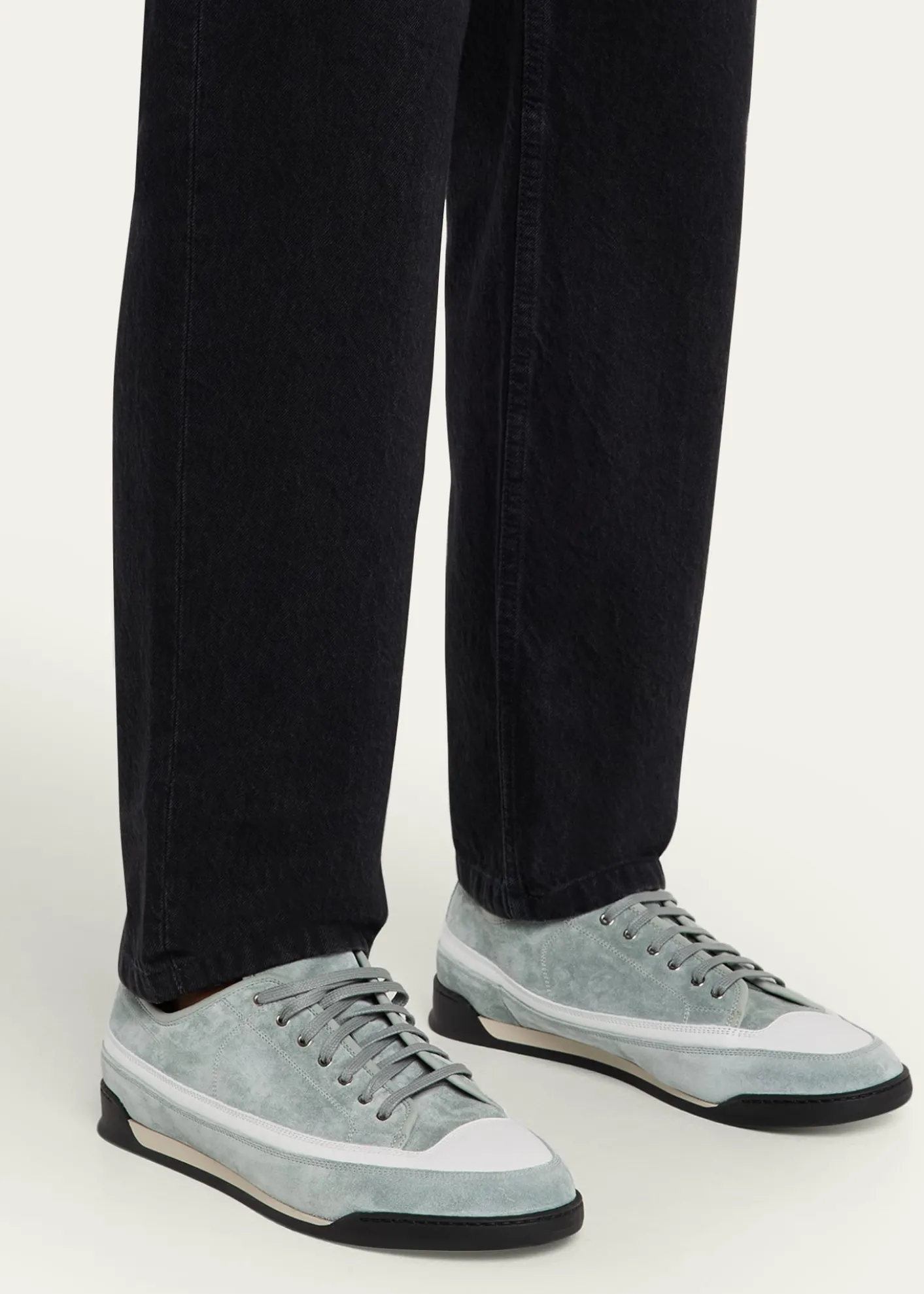 John LobbMen's Court Suede Runner Sneakers