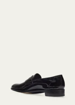 John LobbMen's Jamie Patent Leather Penny Loafers