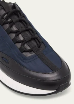 John LobbMen's Laced Stream Leather and Nylon Sneakers