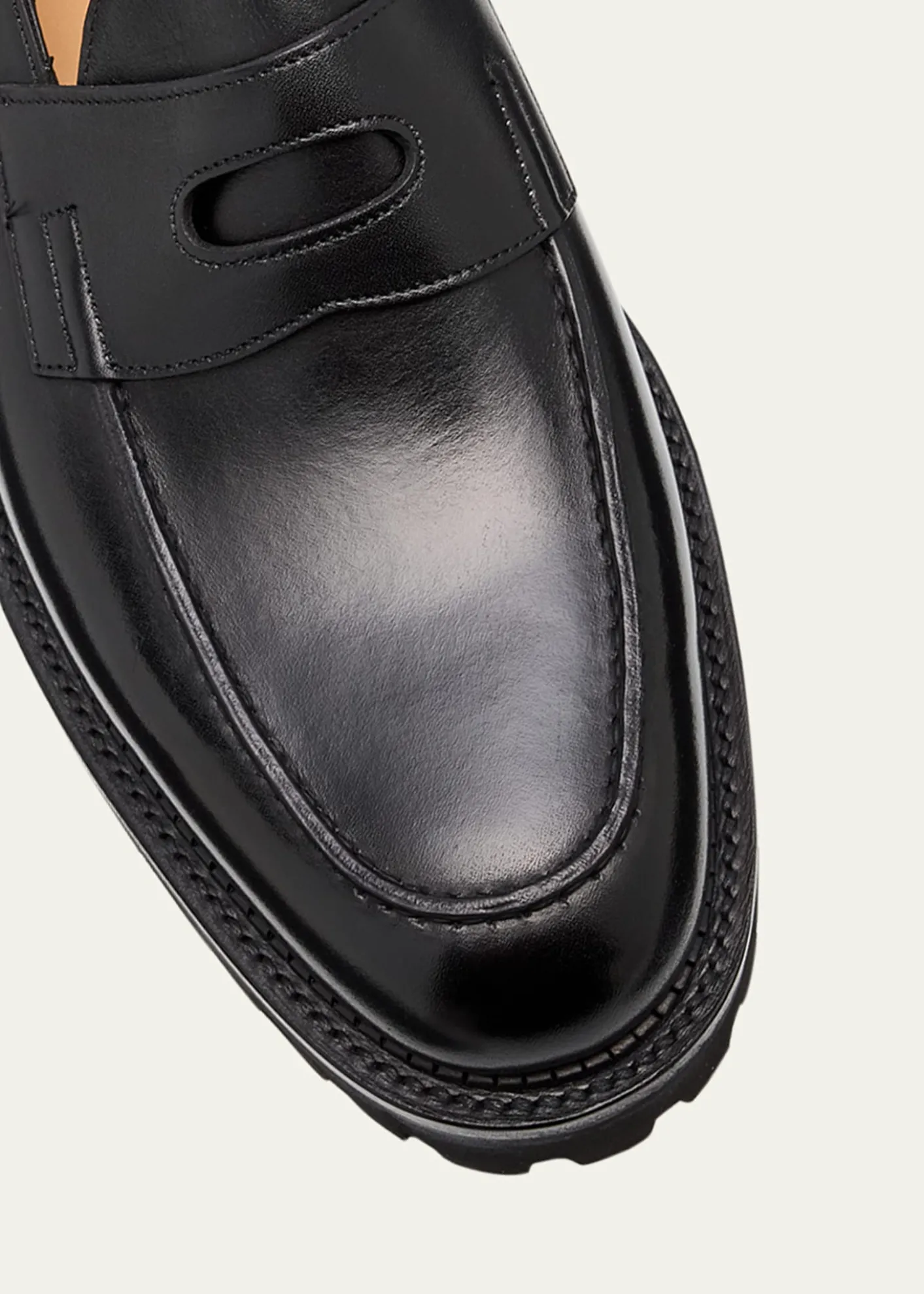 John LobbMen's Lopez Leather Penny Loafers