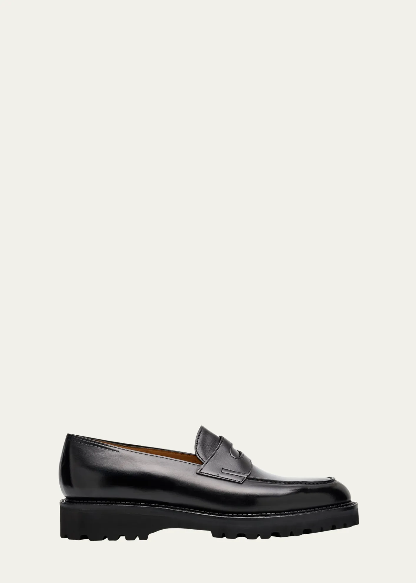 John LobbMen's Lopez Leather Penny Loafers