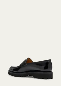 John LobbMen's Lopez Leather Penny Loafers