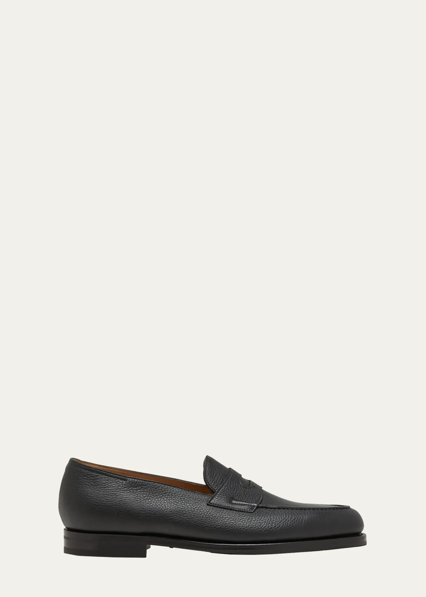 John LobbMen's Lopez Soft Grained Leather Penny Loafers